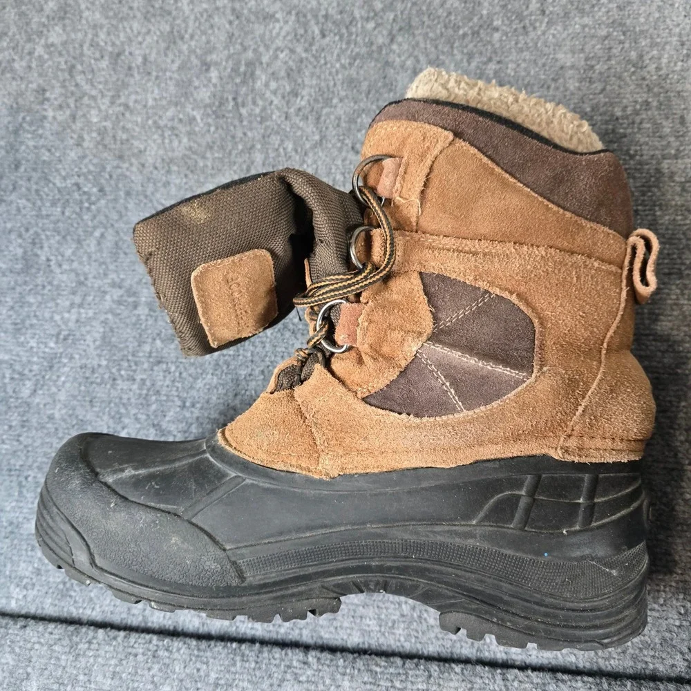 Weatherproof Mens 11M Insulated Winter Snow Boots‎ Thinsulate Faux Fur Lined